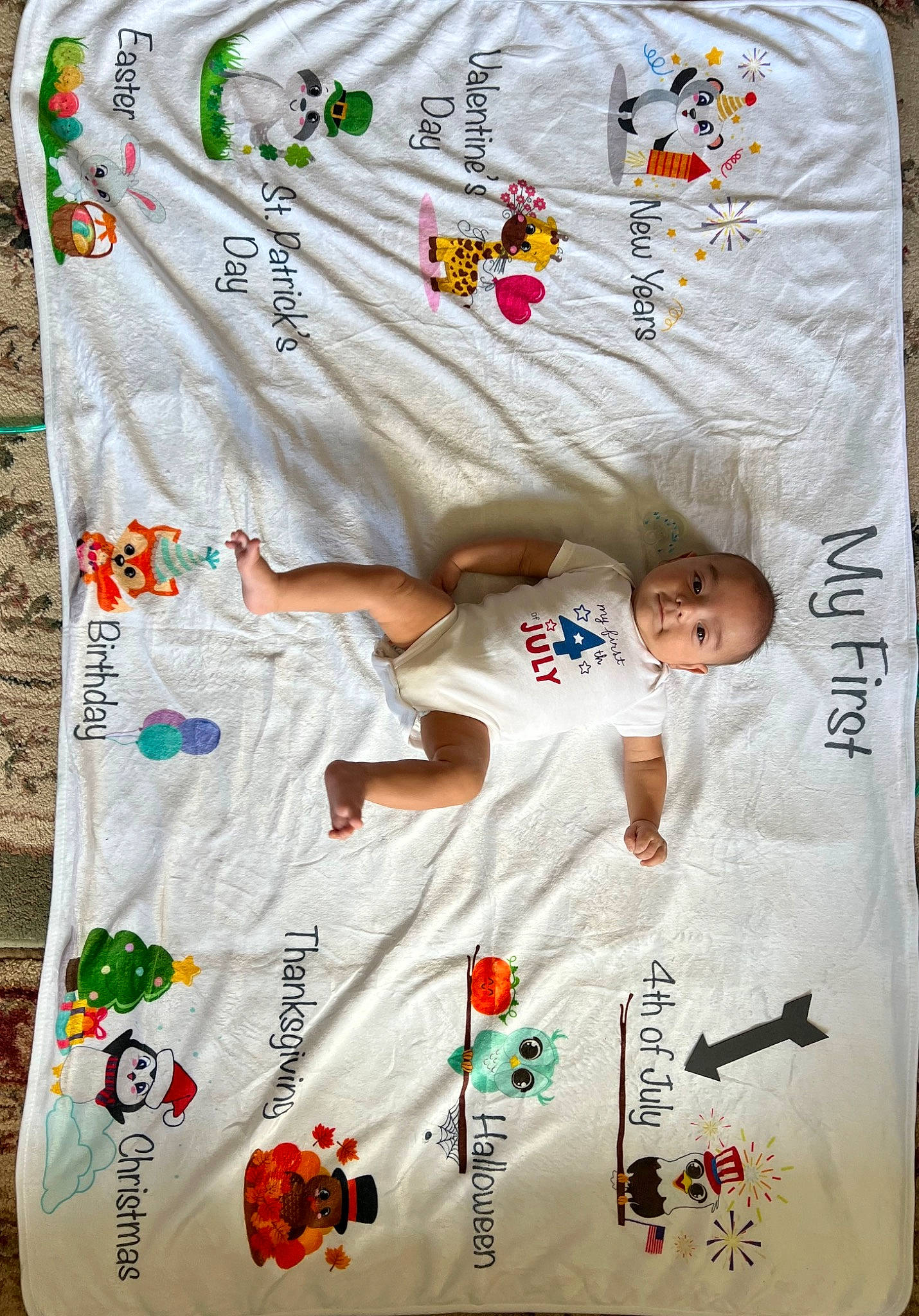 Elias joined the competition — help win amazing prizes! baby, baby_products, baby_toddler_clothing, bedding, child, font, illustration, jersey, linens, pattern, person, product, room, sleeve, t_shirt, textile, throw_pillow, toddler, top, white