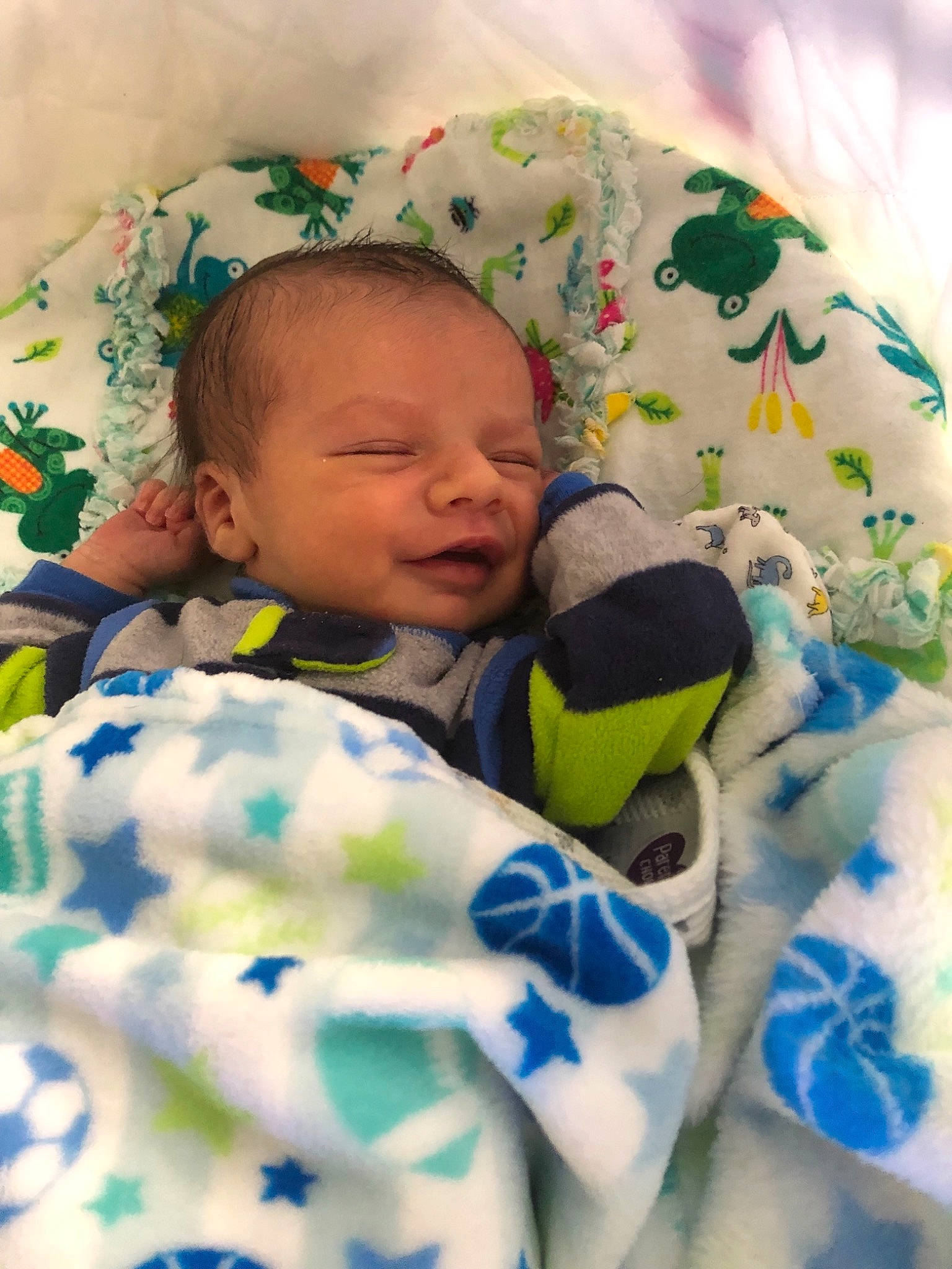 Kaison joined the competition — help win amazing prizes! baby, baby_products, baby_sleeping, bedtime, blanket, cheek, child, nap, person, skin, sleep, textile, toddler