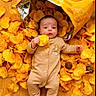 Aylan a rejoint le concours — aidez-le/la à gagner de superbes lots ! baby, bag, brand_logo, chip, closeup, cute, food, holding_chip, infant, lays_bag, lying, onesie, playful, portrait, potato_chips, snack, striped_onesie, surrounded_by_chips, wooden_floor, yellow