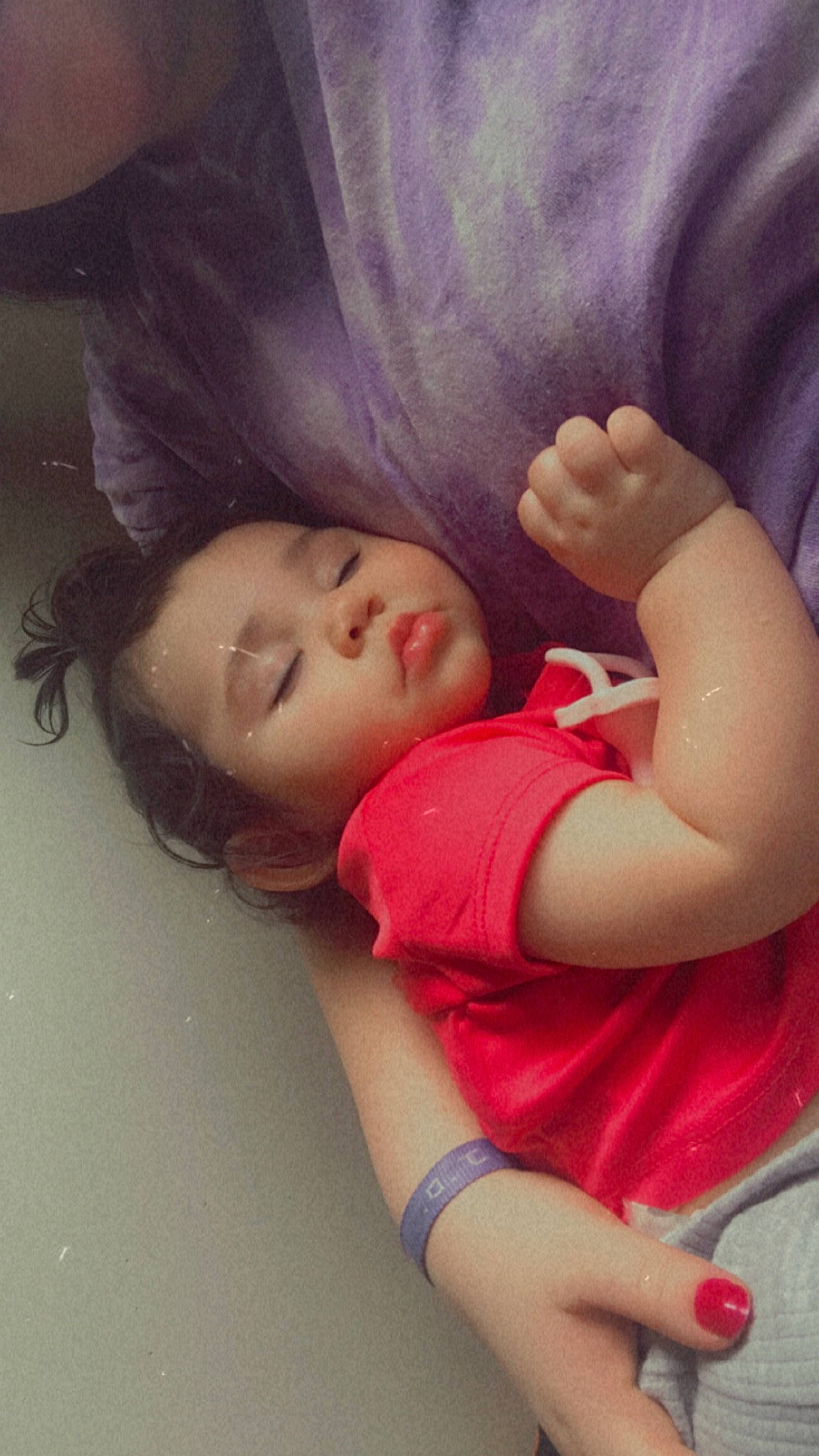 Willow joined the competition — help win amazing prizes! arm, baby, baby_sleeping, baby_toddler_clothing, cheek, child, comfort, elbow, eyelash, finger, gesture, happy, lip, mouth, neck, nose, person, pink, skin, thigh