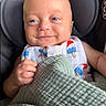 Jp is registered to the contest to win money with this photo: baby, blanket, bodypart, couch, cushion, face, finger, furniture, hand, happy, head, headrest, homedecor, newborn, person, photography, portrait, quilt, sitting, smile