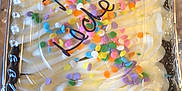 De Rozan Colon is registered to the contest to win money with this photo: american_food, bake_sale, buttercream, comfort_food, cream, cuisine, dessert, dish, food, ingredient, marshmallow, marshmallow_creme, sprinkles, sweetness