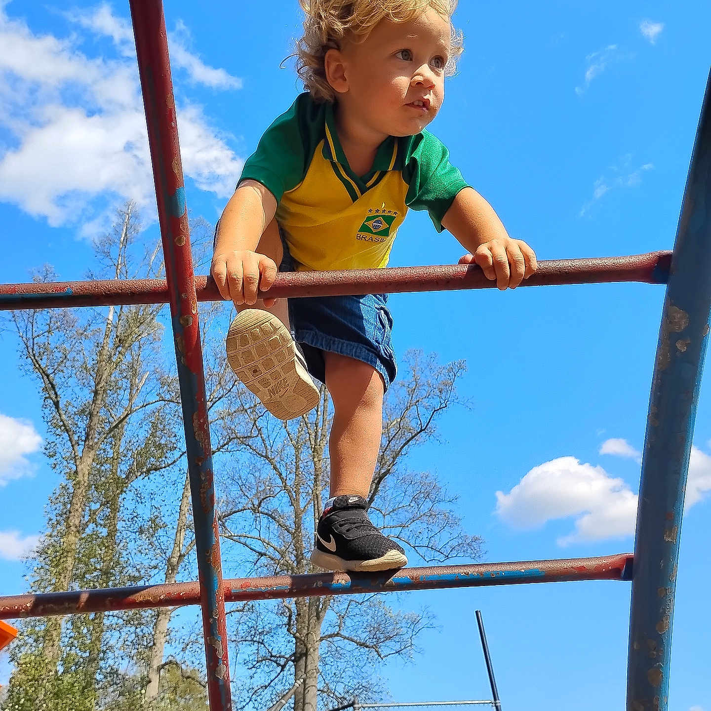 Henry is registered to the contest to win money with this photo: bodypart, boy, child, clothing, face, finger, footwear, grass, hand, head, male, outdoorplayarea, outdoors, person, photography, plant, playarea, portrait, shoe, shorts