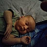 Ashua joined the competition — help win amazing prizes! baby, sleeping, infant, blanket, blue, green, clothing, peaceful, cozy, resting, portrait, hand, face, indoor, child, newborn, soft, cute, relaxing, person
