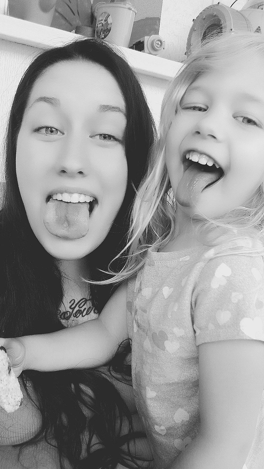 Charlee joined the competition — help win amazing prizes! black, black_and_white, child, face, facial_expression, friendship, fun, happy, head, laugh, monochrome, nose, organ, people, person, photograph, skin, smile, snapshot, tooth