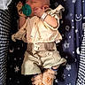 baby, newborn, pacifier, sleeping, crib, bedding, stars, moon, clothing, slippers, bear, infant, cute, peaceful, resting, wrapped, soft, child, bed, toddler