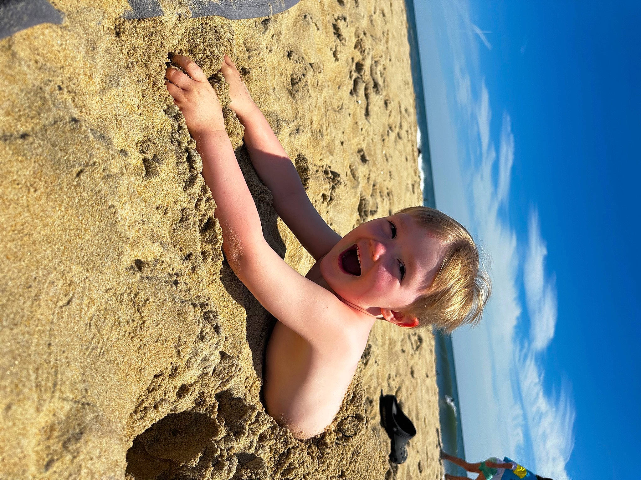 Kaine joined the competition — help win amazing prizes! azure, body_of_water, cloud, facial_expression, flash_photography, fun, grass, hair, hairstyle, hand, happy, human_body, leisure, people_in_nature, person, plant, sky, smile, sunlight, wall