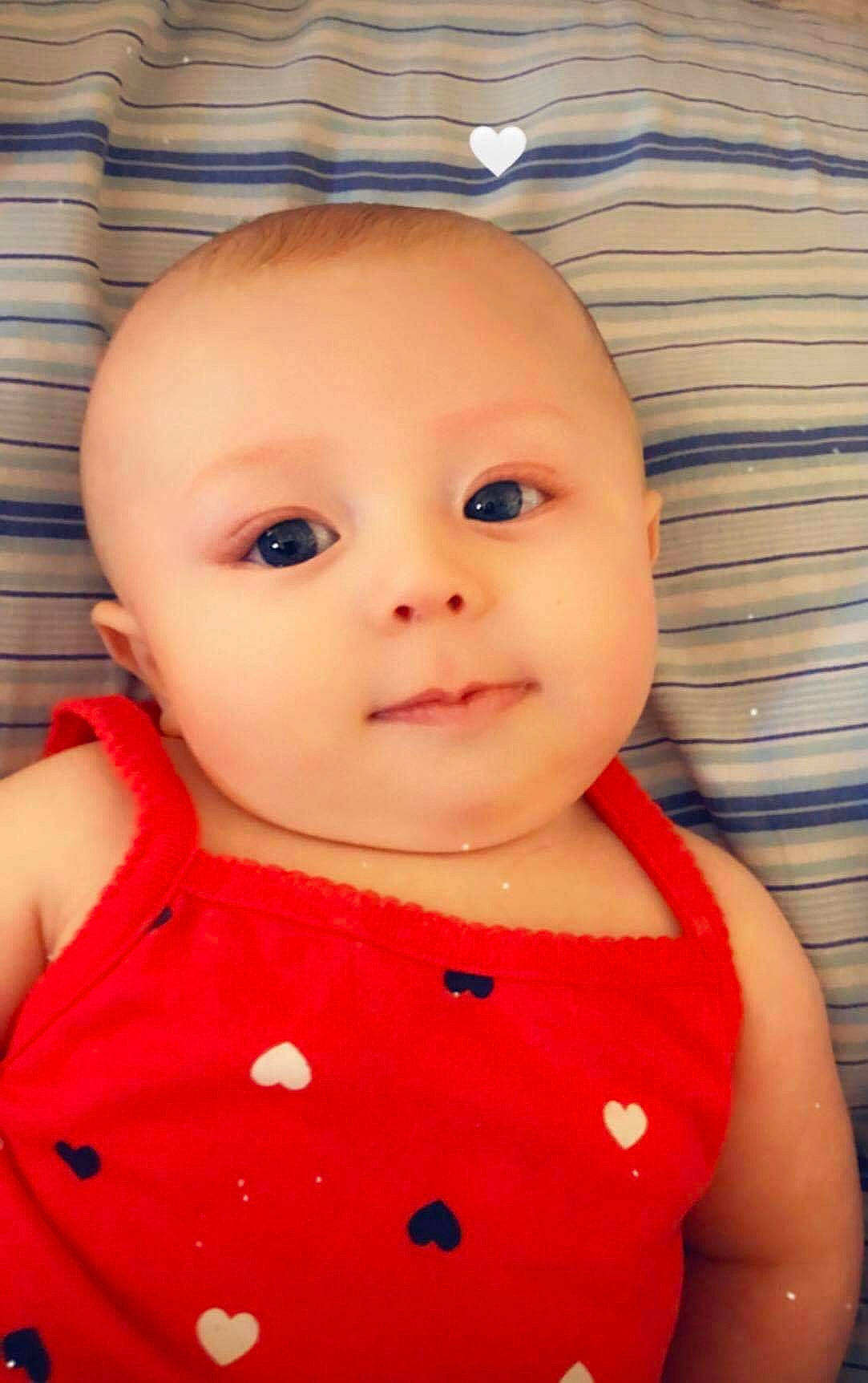 Chelsie joined the competition — help win amazing prizes! baby, cheek, child, chin, eye, face, forehead, head, lip, mouth, neck, nose, person, skin, smile, toddler