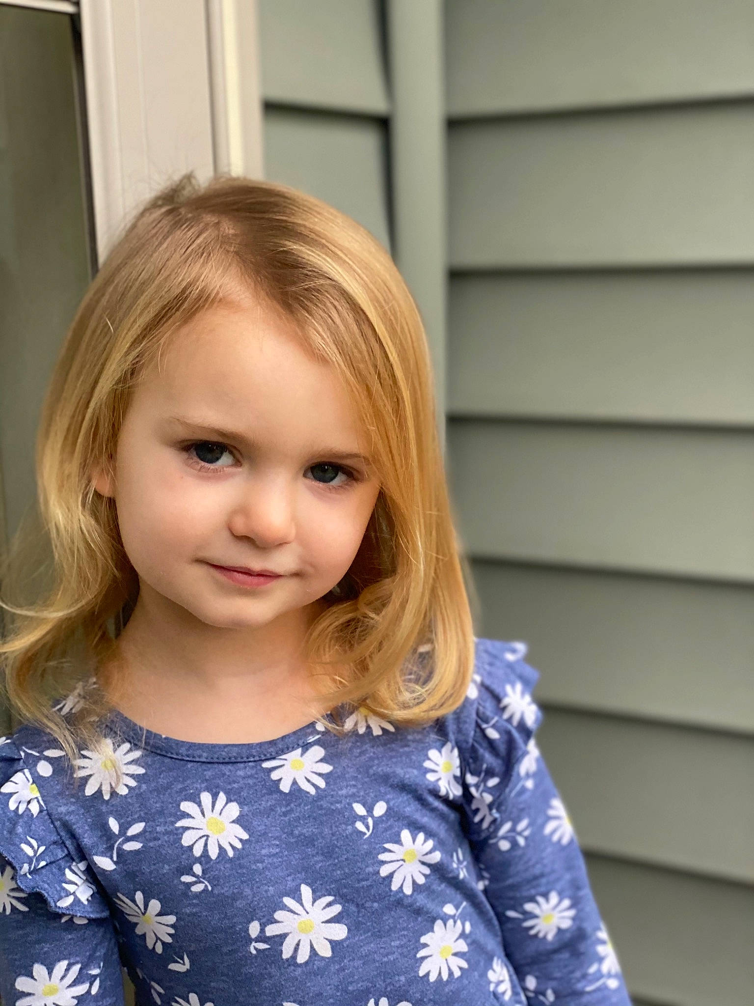 Chandler joined the competition — help win amazing prizes! bangs, blond, brown_hair, child, electric_blue, facial_expression, fun, grass, hairstyle, happy, iris, joy, pattern, person, plant, portrait_photography, sitting, sleeve, smile, t_shirt