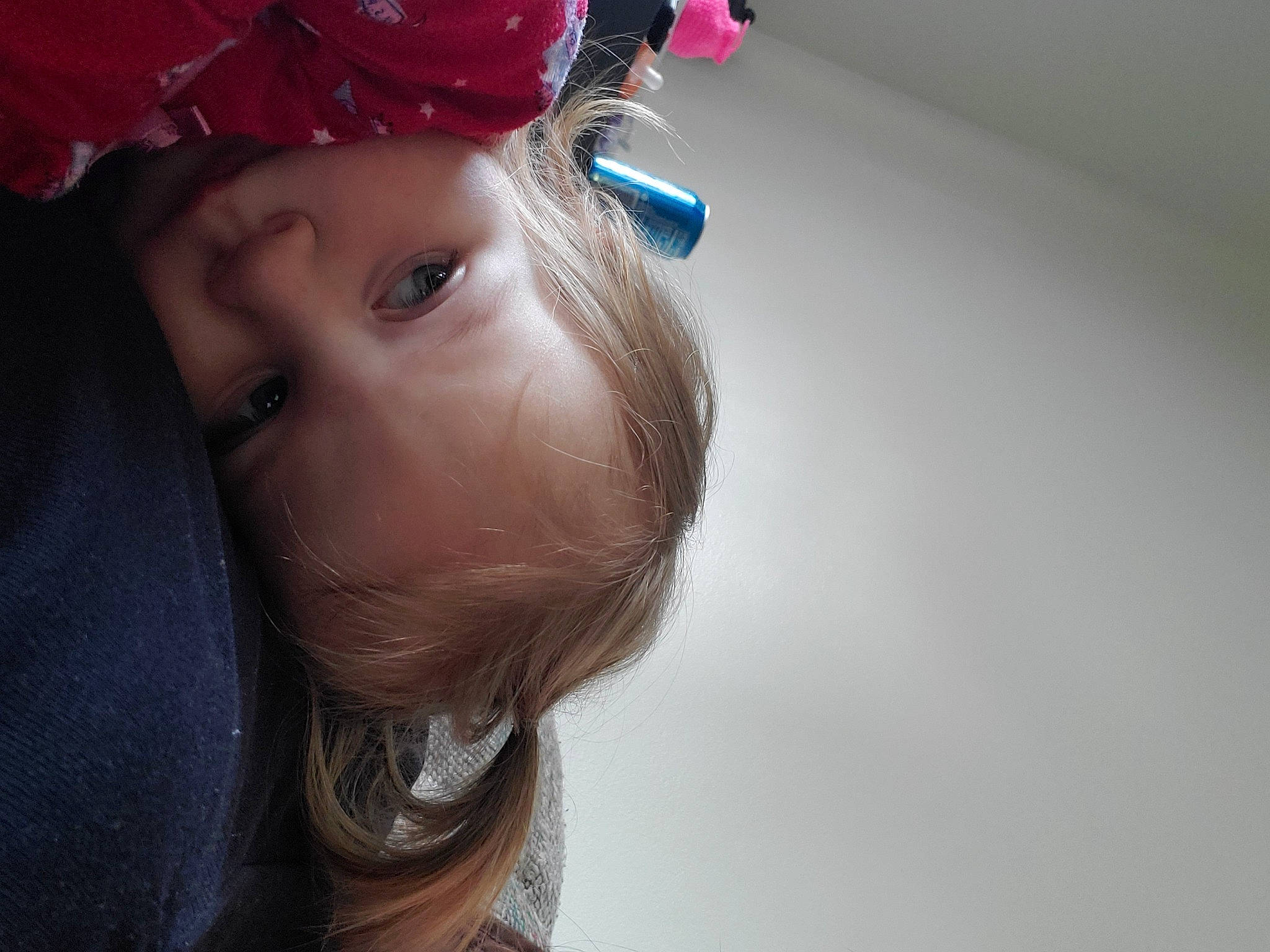 Greylynn is registered to the contest to win money with this photo: cap, costume_hat, eye, eyebrow, eyelash, flash_photography, hair, happy, hat, head, headgear, headpiece, human_body, iris, lip, neck, person, personal_protective_equipment, skin, toddler