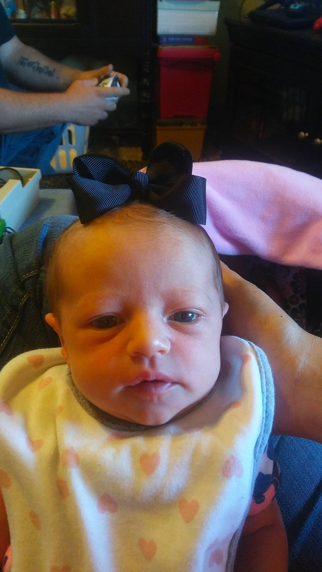 Emmaleigh joined the competition — help win amazing prizes! child, day, eye, face, facial_expression, infant, people, person, play, skin, smile, sweetness, toddler