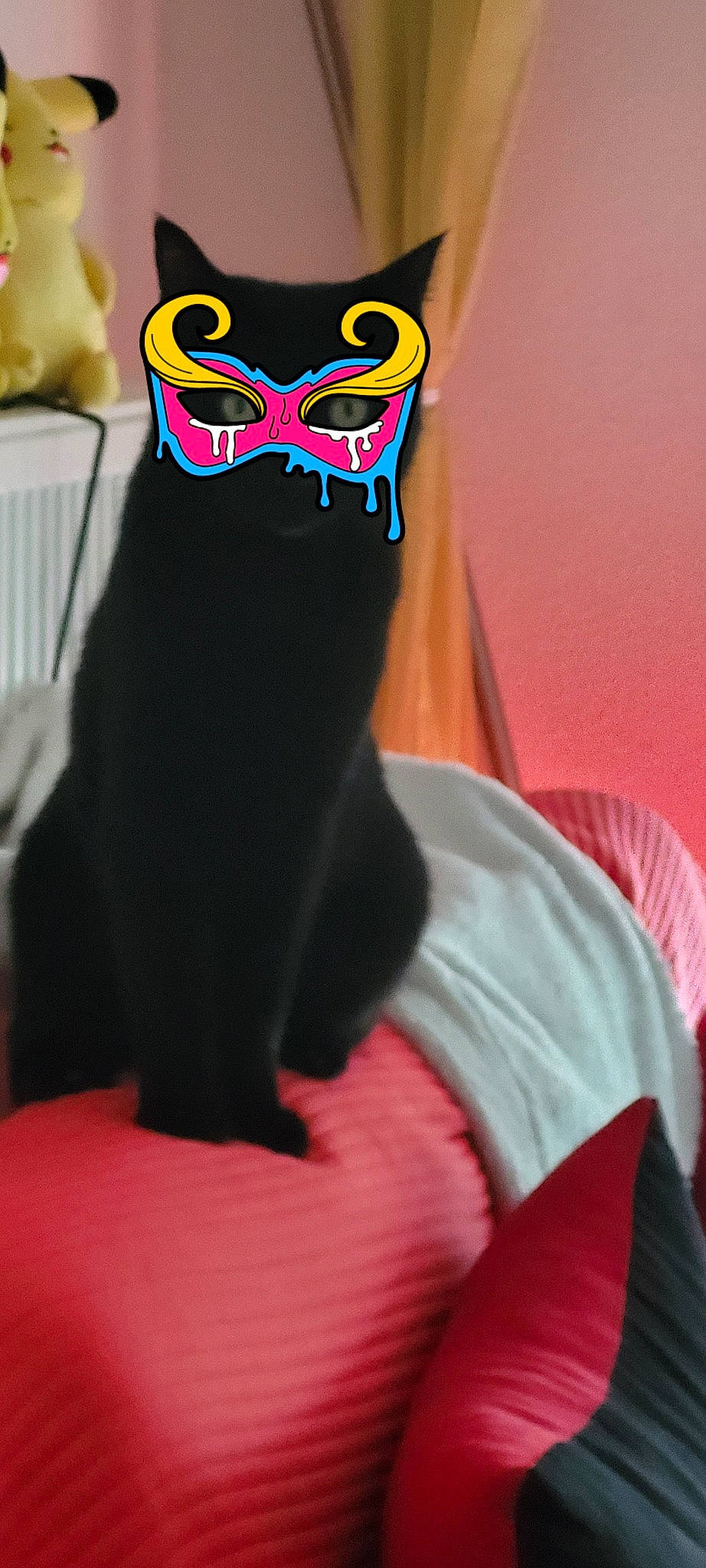 Marley participe au concours pour gagner de l'argent avec cette photo : abdomen, black, carmine, chest, dress, elbow, felidae, foot, human_body, human_leg, knee, personal_protective_equipment, red, sleeve, sportswear, t_shirt, thigh, trunk, waist, white