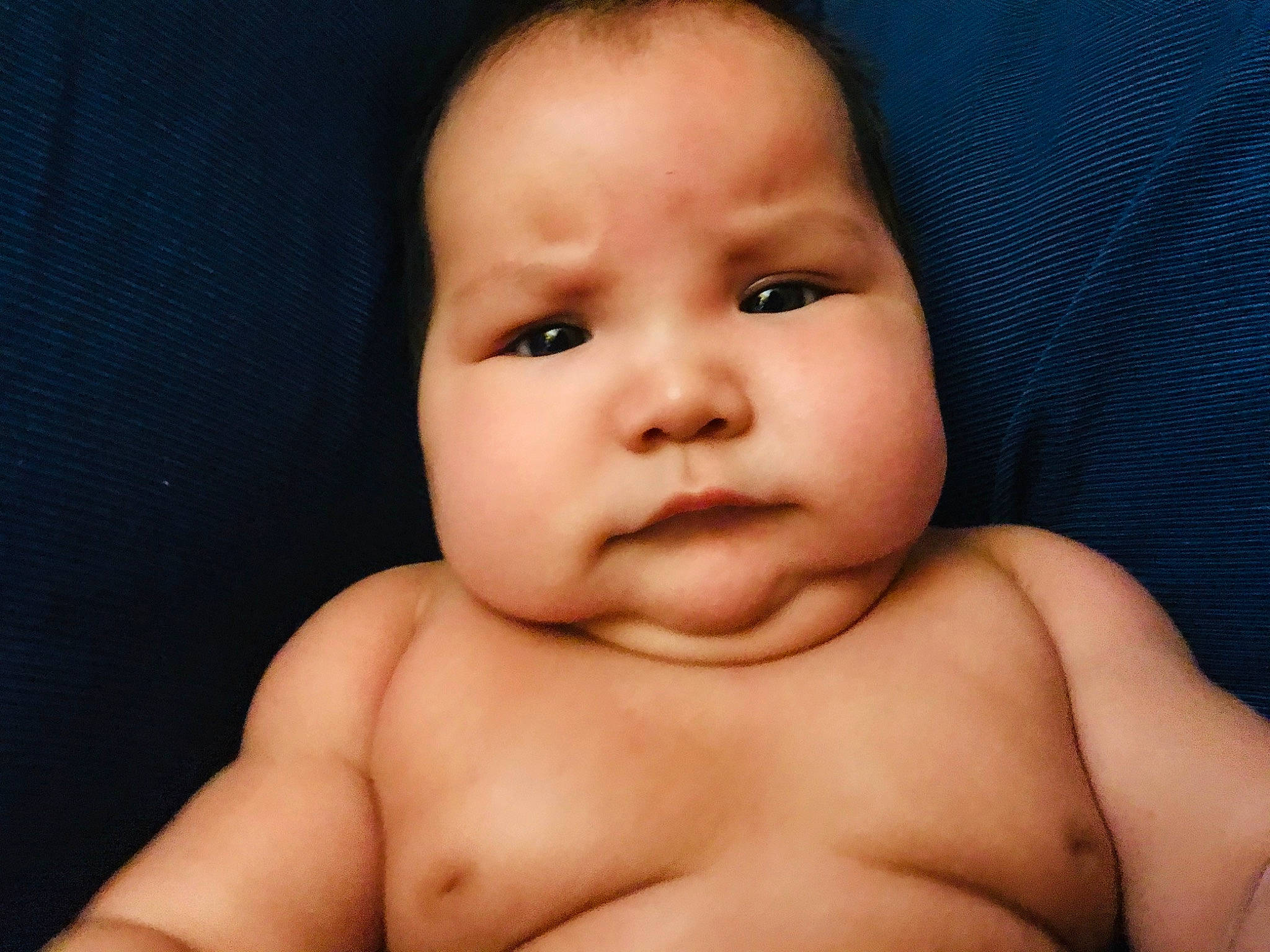 Erika joined the competition — help win amazing prizes! baby, baby_making_funny_faces, beauty, cheek, child, chin, close_up, eye, face, facial_expression, forehead, head, lip, mouth, muscle, neck, nose, person, skin, stomach