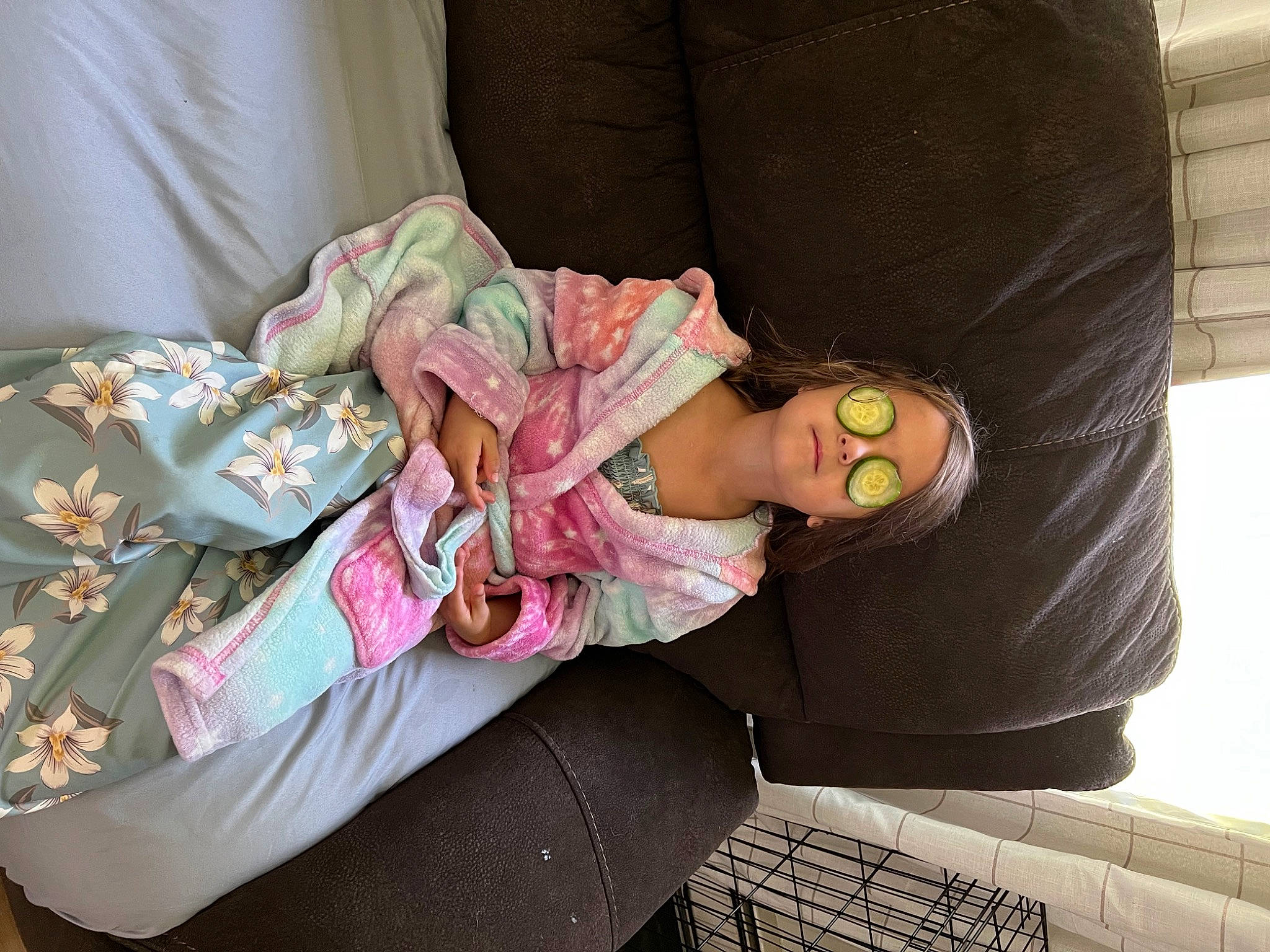 A?vriella joined the competition — help win amazing prizes! baby, baby_products, baby_toddler_clothing, child, comfort, eyewear, fashion_accessory, glasses, hat, human_leg, knee, linens, pattern, person, sitting, sleeve, sunglasses, textile, thigh, toddler