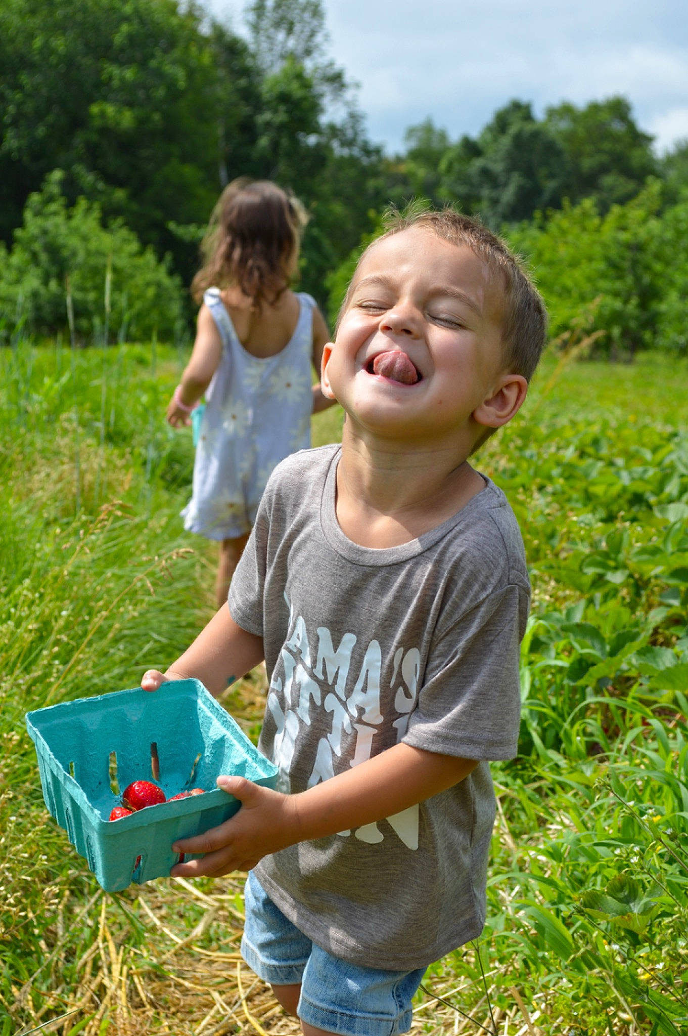 Oaklen joined the competition — help win amazing prizes! child, fun, grass, grass_family, grassland, green, happy, joy, leisure, meadow, people_in_nature, person, plant, prairie, shorts, sky, smile, soil, summer, t_shirt