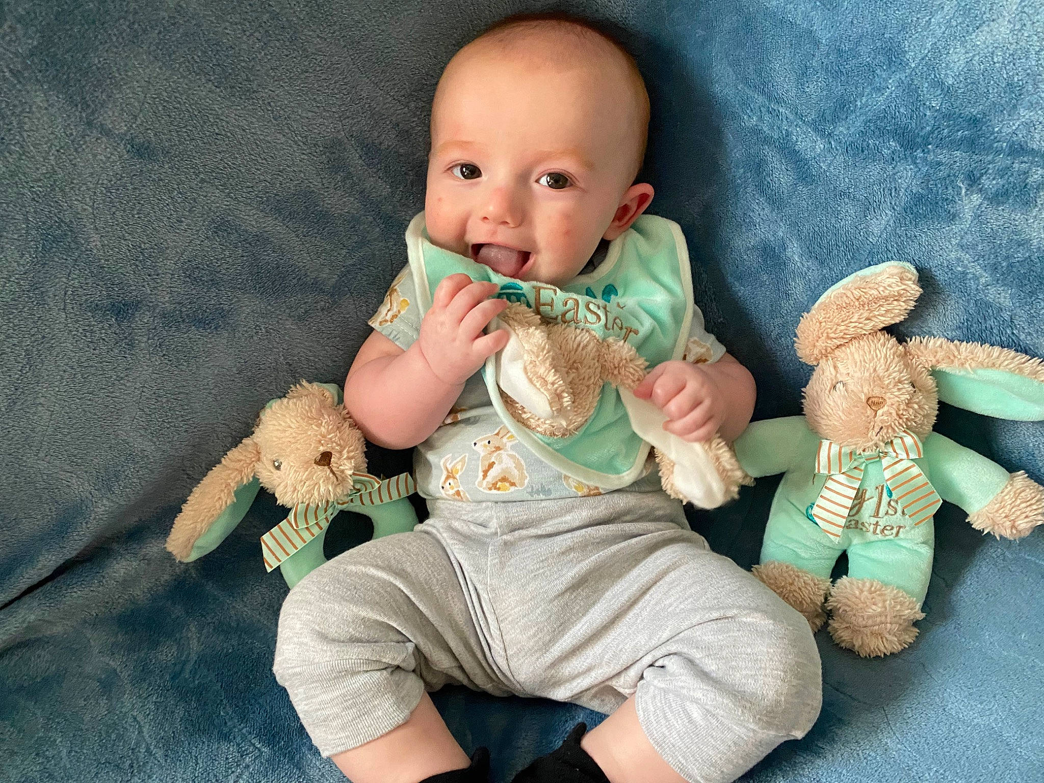 Eli joined the competition — help win amazing prizes! baby, baby_products, baby_toddler_clothing, baby_toys, cheek, child, comfort, doll, finger, foot, hand, human_body, mammal, person, sitting, skin, stuffed_toy, textile, thumb, toy