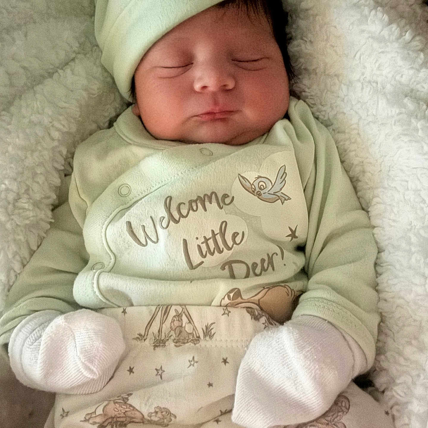 Jacob Emmanuel joined the competition — help win amazing prizes! baby, blanket, child, closeup, clothing, cozy, cute, cute_outfit, fabric, face, hat, infant, mittens, newborn, pajamas, peaceful, portrait, resting, sleeping, soft