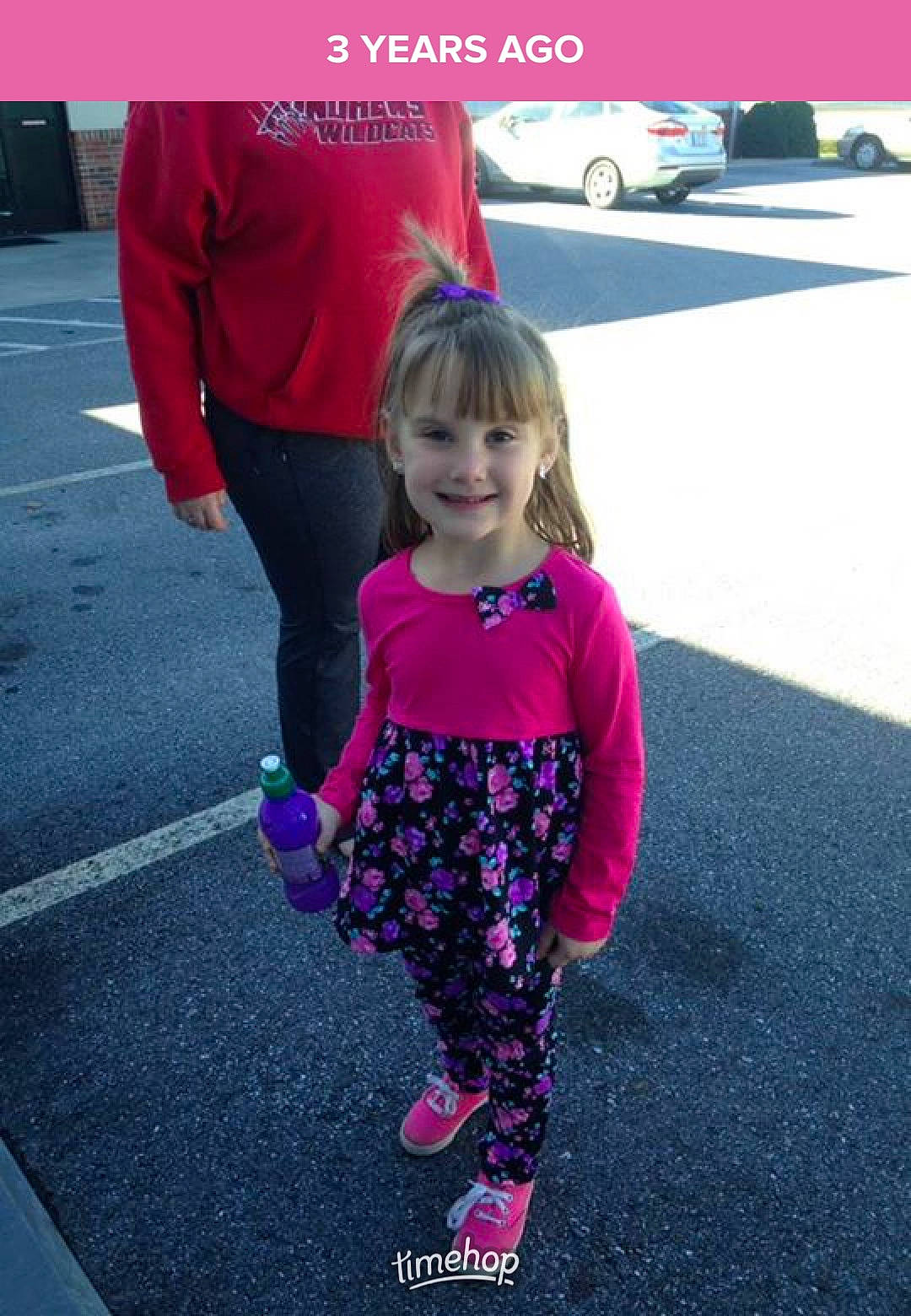 Brooklynn joined the competition — help win amazing prizes! child, fun, joy, magenta, person, pink, play, smile, toddler