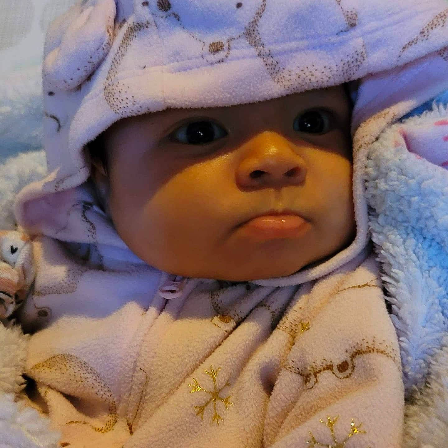 Kataleya joined the competition — help win amazing prizes! baby, cap, cheek, chin, eye, eyebrow, eyelash, face, happy, head, headgear, headwear, human_body, iris, jacket, lip, nose, outerwear, person, skin