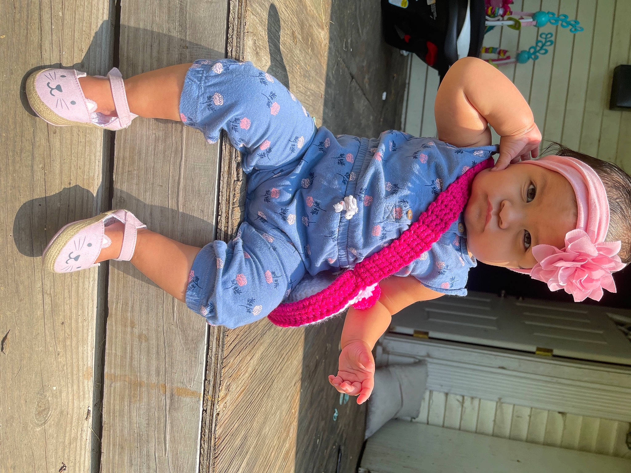 Kataleya joined the competition — help win amazing prizes! electric_blue, fun, happy, headwear, human_leg, knee, leg, leisure, outdoor_shoe, person, pink, plant, sandal, shoe, sneakers, sock, street_fashion, thigh, tire, toddler
