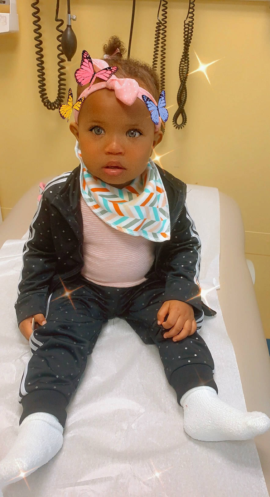 Giselle joined the competition — help win amazing prizes! arm, baby, baby_toddler_clothing, chair, child, event, finger, fun, happy, head, headgear, jewellery, knee, necklace, person, pink, sitting, sleeve, sock, thigh