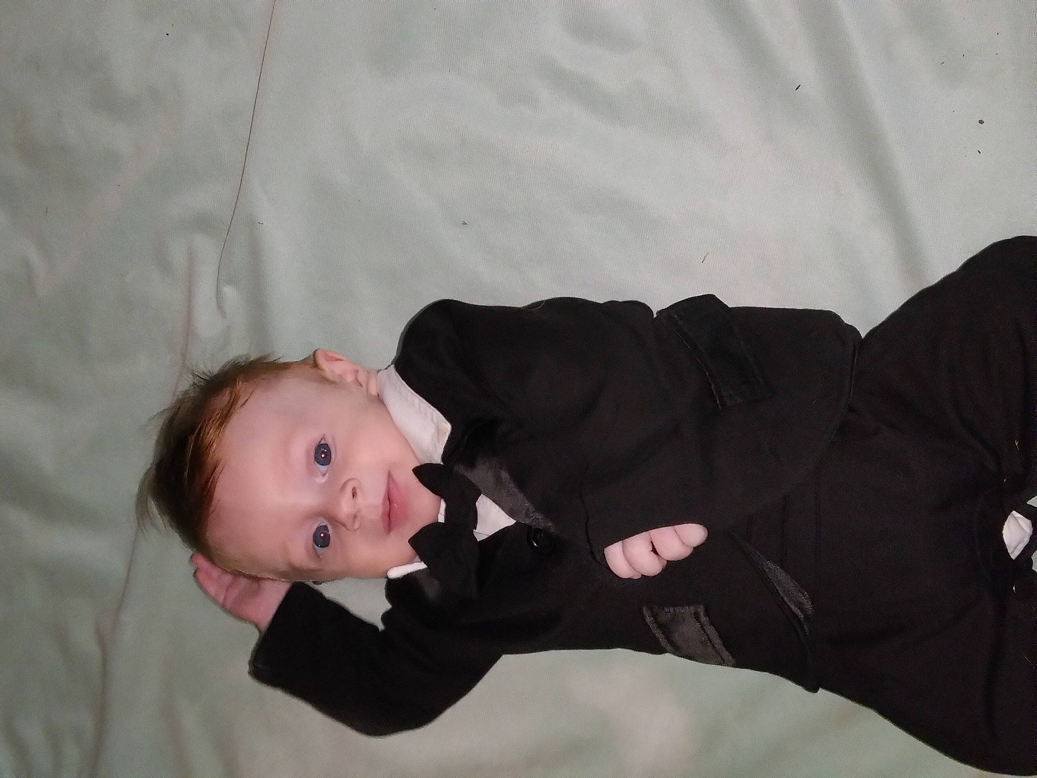 Eli joined the competition — help win amazing prizes! baby, baby_toddler_clothing, cheek, child, comfort, fun, gesture, head, linens, person, sleeve, snow, toddler, tree, winter