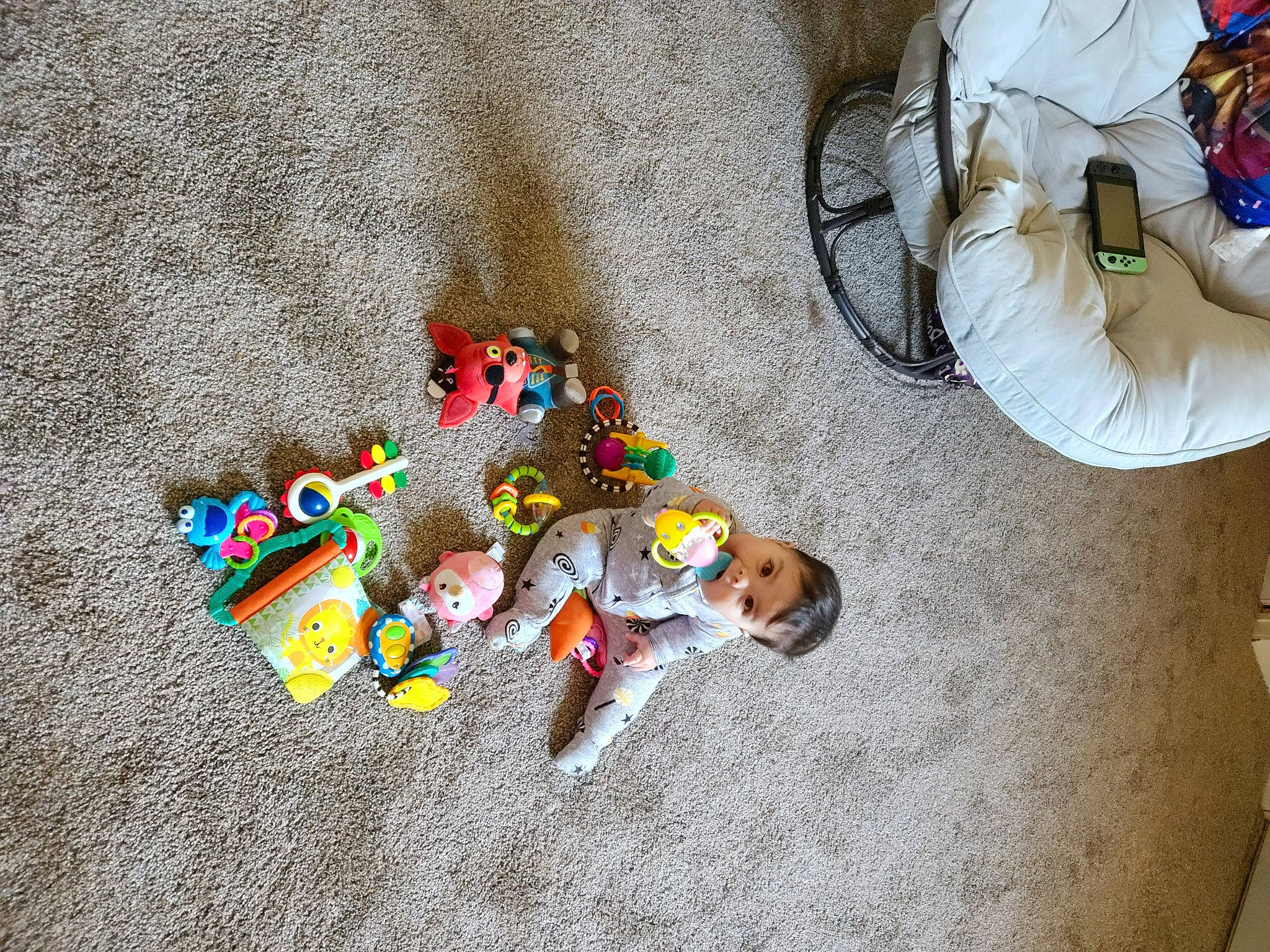 Juliana joined the competition — help win amazing prizes! adventure, baby, child, concrete, flooring, fun, person, plastic, play, recreation, room, sand, toddler, toy, wall, world