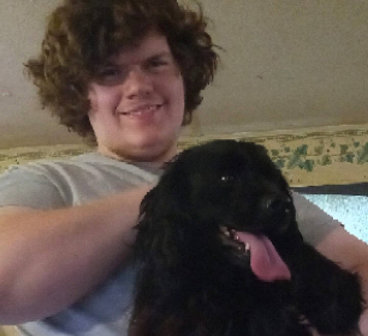 Kolton joined the competition — help win amazing prizes! canidae, carnivore, comfort, companion_dog, dog, dog_breed, fun, fur, gun_dog, happy, jaw, liver, selfie, smile, sporting_group, surfer_hair, t_shirt, working_animal