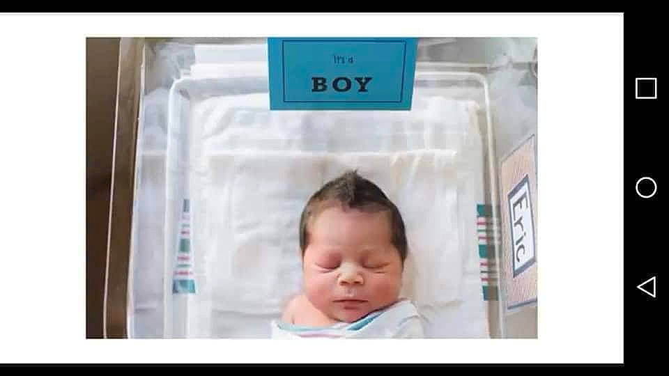 Eric is registered to the contest to win money with this photo: baby, baby_products, baby_safety, child, person, product