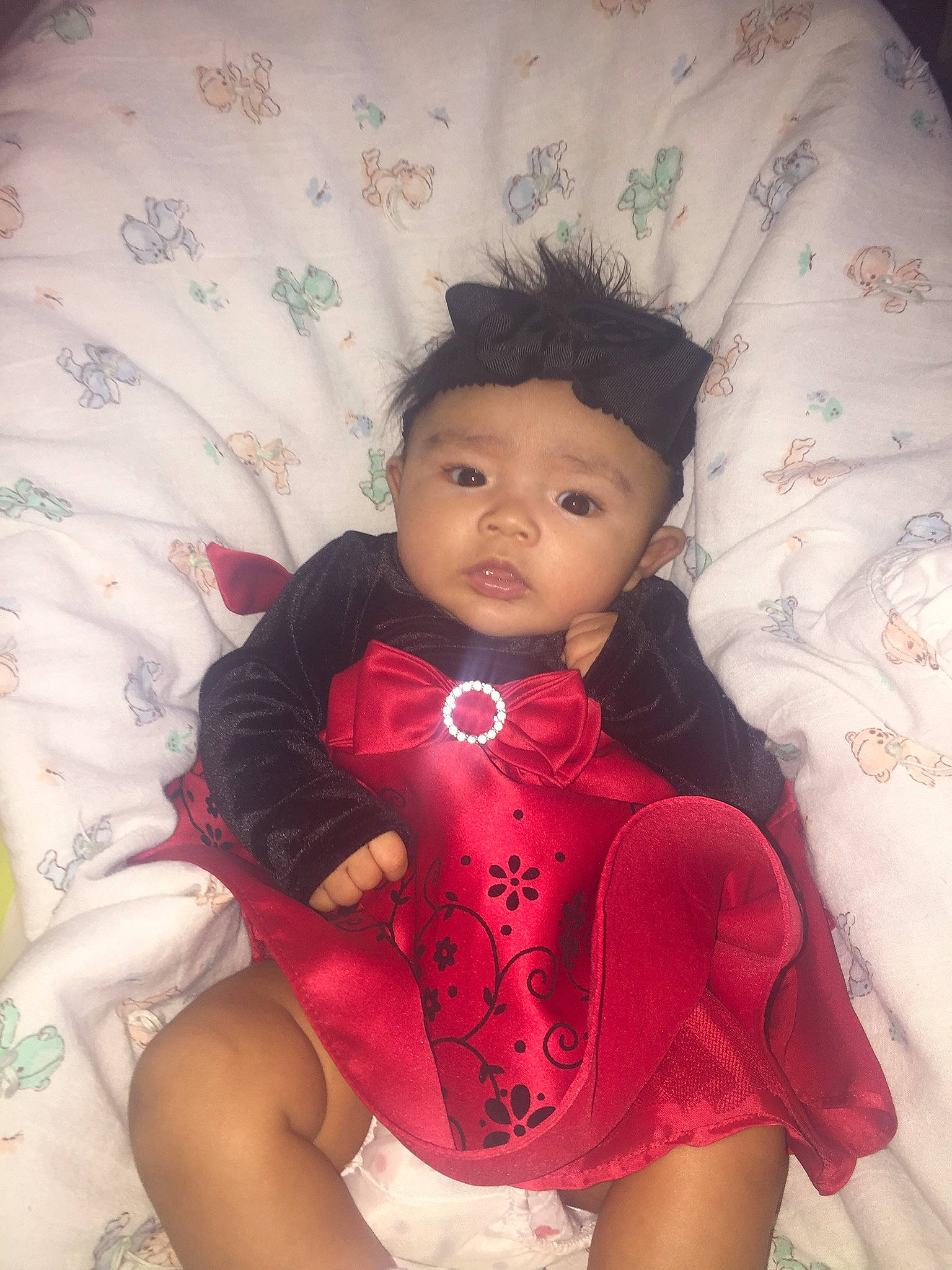 Nalea is registered to the contest to win money with this photo: baby, black_hair, cheek, child, person, toddler