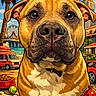 Locky a rejoint le concours — aidez-le/la à gagner de superbes lots ! beach, building, cartoon, cityscape, clouds, collar, dog, dog_bone, dog_bowl, ferris_wheel, fire_hydrant, helicopter, palm_tree, red_car, sand, seagulls, sky, tennis_ball, urban, van