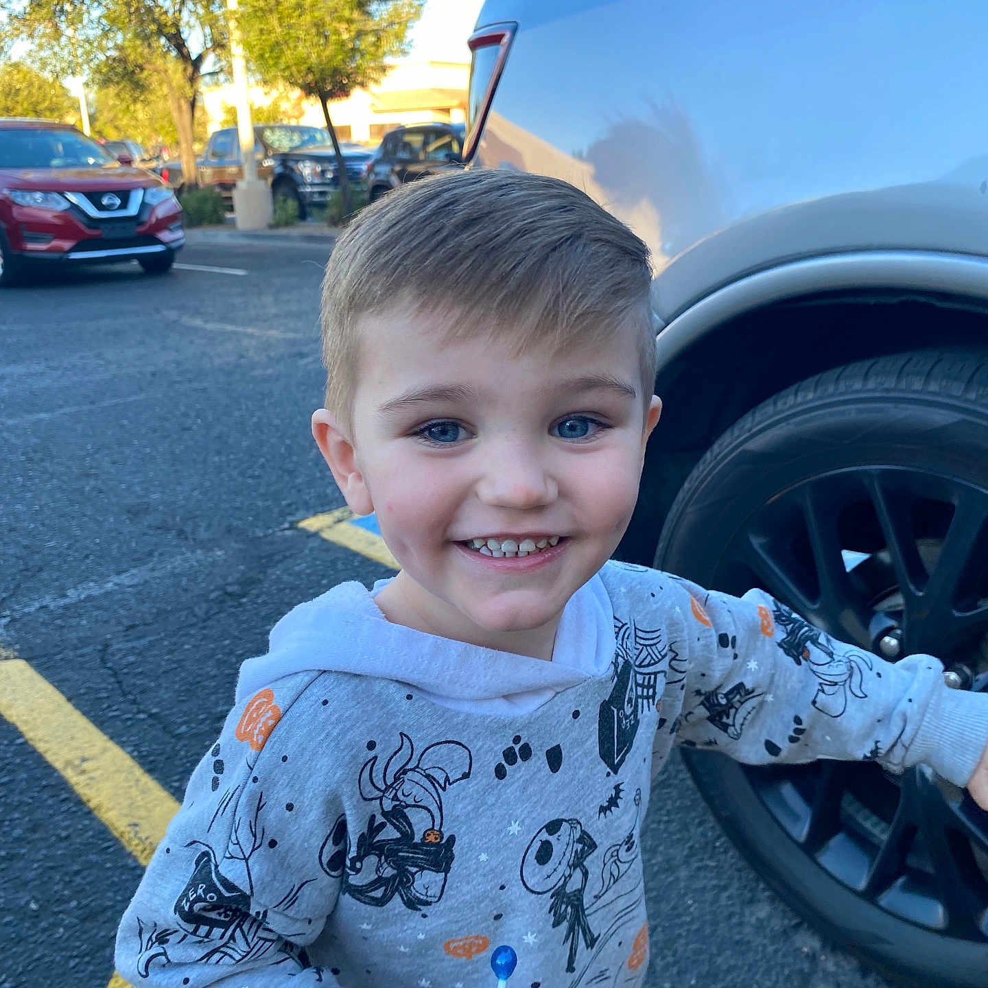 Oliver joined the competition — help win amazing prizes! alloywheel, boy, car, carwheel, city, face, head, machine, person, photography, portrait, road, spoke, street, suv, tire, transportation, urban, vehicle, wheel