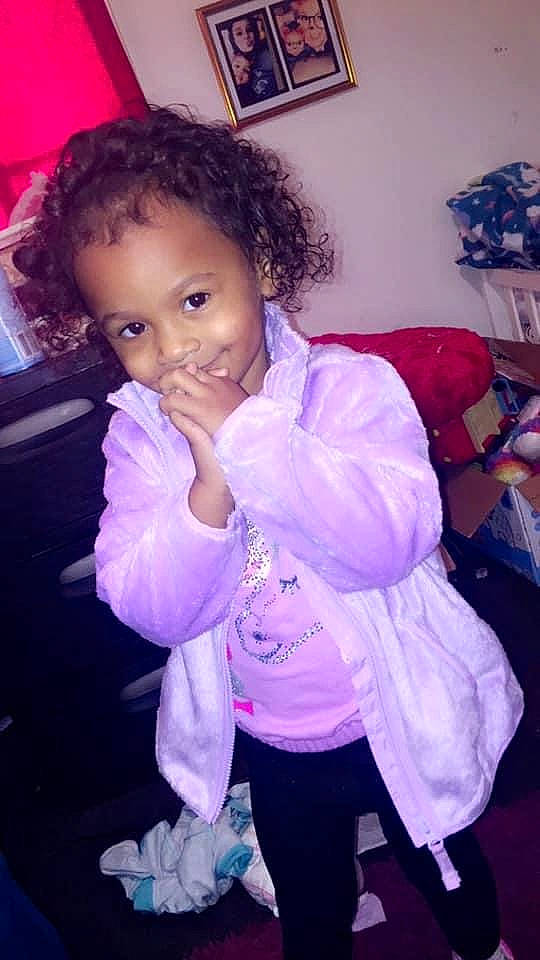 Anyla joined the competition — help win amazing prizes! baby, black_hair, cheek, child, cool, happy, joy, lip, magenta, nose, outerwear, person, pink, play, purple, skin, smile, toddler