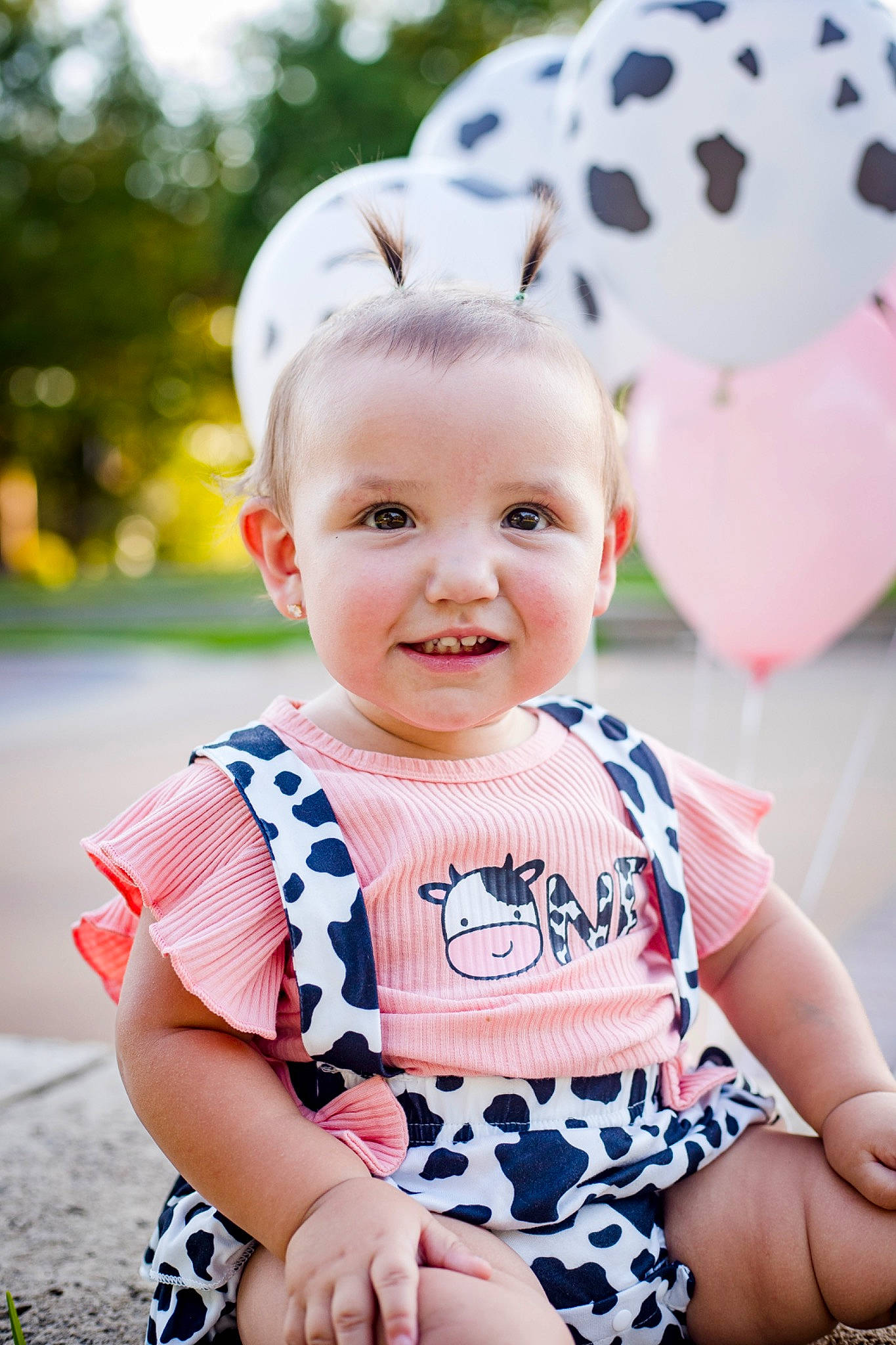 Adelyne joined the competition — help win amazing prizes! baby, baby_toddler_clothing, beauty, child, facial_expression, flash_photography, fun, grass, happy, joy, leisure, pattern, people, person, photograph, pink, sitting, skin, sleeve, smile