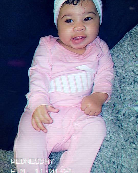 Ava'Lynn is registered to the contest to win money with this photo: baby, baby_toddler_clothing, beauty, cheek, child, eye, face, facial_expression, fun, happy, head, headgear, lip, person, pink, skin, smile, toddler