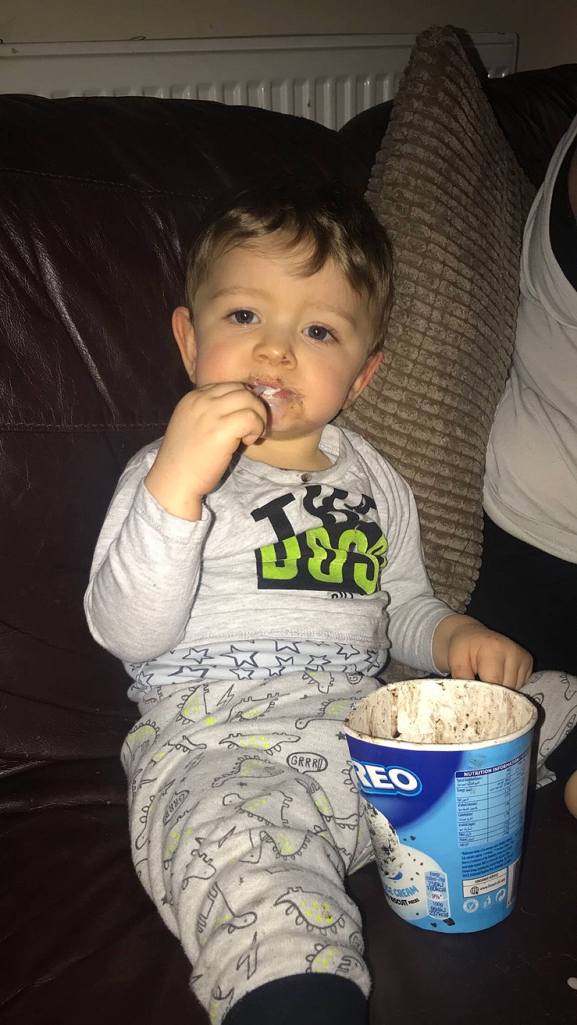 Heath joined the competition — help win amazing prizes! baby, cheek, child, drink, eating, person, toddler