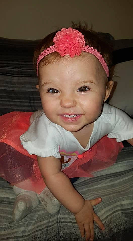 Jasmine Smondrowski joined the competition — help win amazing prizes! baby, cheek, child, child_model, fashion_accessory, hair_accessory, head, headband, headgear, headpiece, iris, lip, person, pink, skin, smile, toddler
