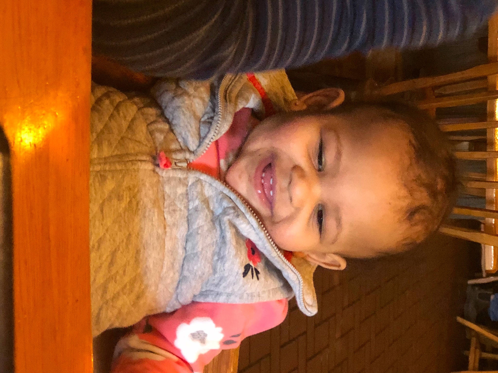 Michaela is registered to the contest to win money with this photo: cheek, child, chin, comfort, ear, eye, face, fun, happy, head, iris, joy, mammal, mouth, nose, person, sitting, skin, smile, temple