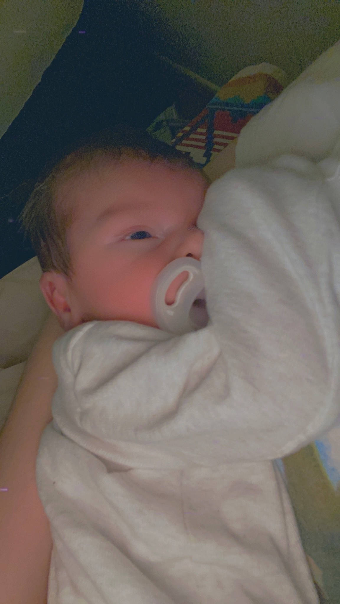 Christian joined the competition — help win amazing prizes! baby, baby_products, baby_toddler_clothing, cheek, child, chin, comfort, ear, eye, eyebrow, fun, iris, linens, lip, mouth, nose, person, sitting, skin, toddler