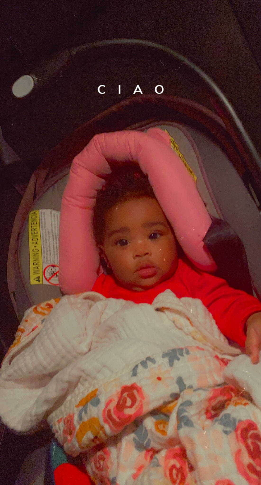 Rayna is registered to the contest to win money with this photo: arm, baby, baby_toddler_clothing, cheek, chin, comfort, eye, eyebrow, eyelash, forehead, happy, human_body, iris, lip, mouth, nose, person, pink, skin, smile