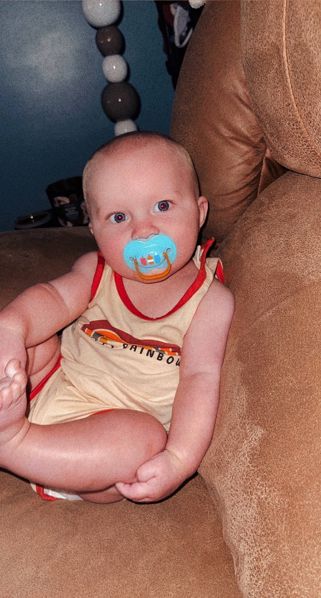 Ledger joined the competition — help win amazing prizes! baby, baby_toddler_clothing, cheek, child, comfort, eye, eyelash, finger, happy, human_body, iris, lip, mouth, neck, nose, person, sitting, skin, sleeve, stomach