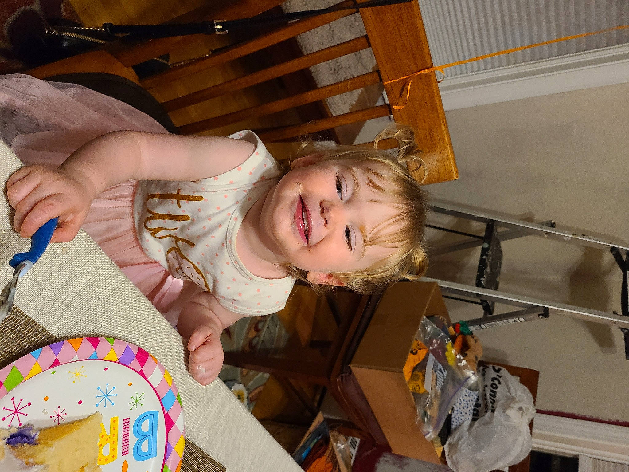 Davina joined the competition — help win amazing prizes! art, baby, baby_products, birthday, buttercream, cake_decorating, child, dessert, event, fun, happy, icing, joy, leisure, party_supply, person, room, smile, sugar_paste, sweetness