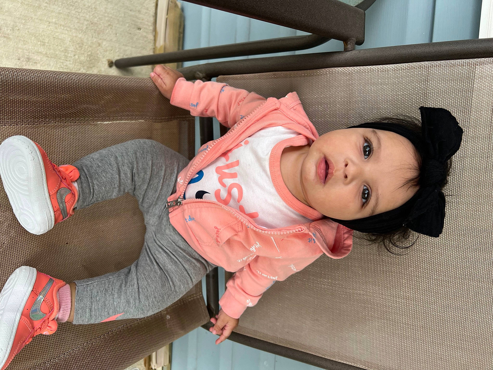 Jamylah joined the competition — help win amazing prizes! baby_toddler_clothing, child, comfort, face, flooring, fun, happy, hat, human_body, human_leg, joint, leg, leisure, mouth, person, sitting, skin, sock, thigh, toddler