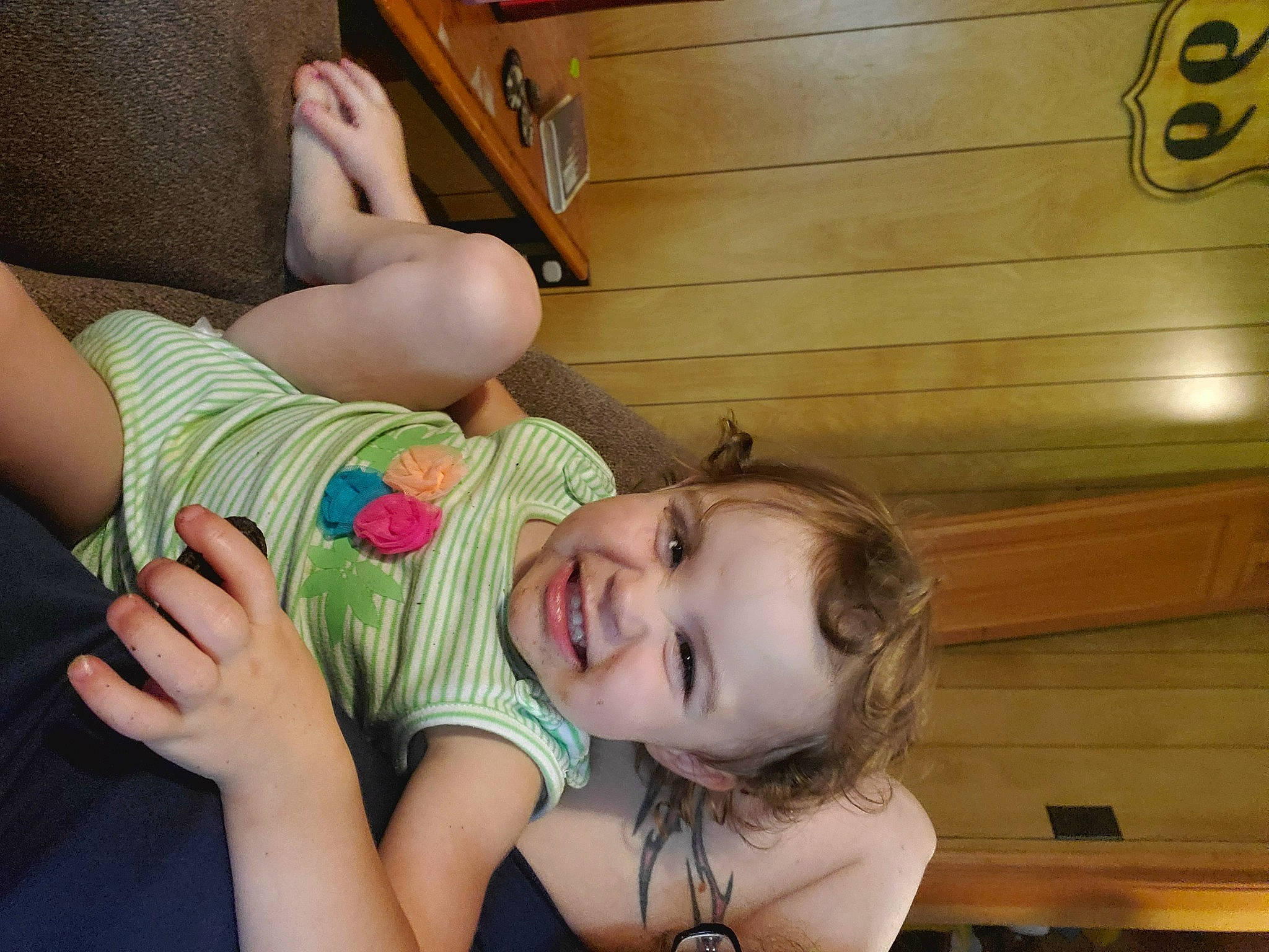 Alison joined the competition — help win amazing prizes! baby_toddler_clothing, bracelet, child, finger, foot, hand, happy, human, joy, laugh, lumber, nail, person, plank, plywood, throat, thumb, toddler, tooth, varnish