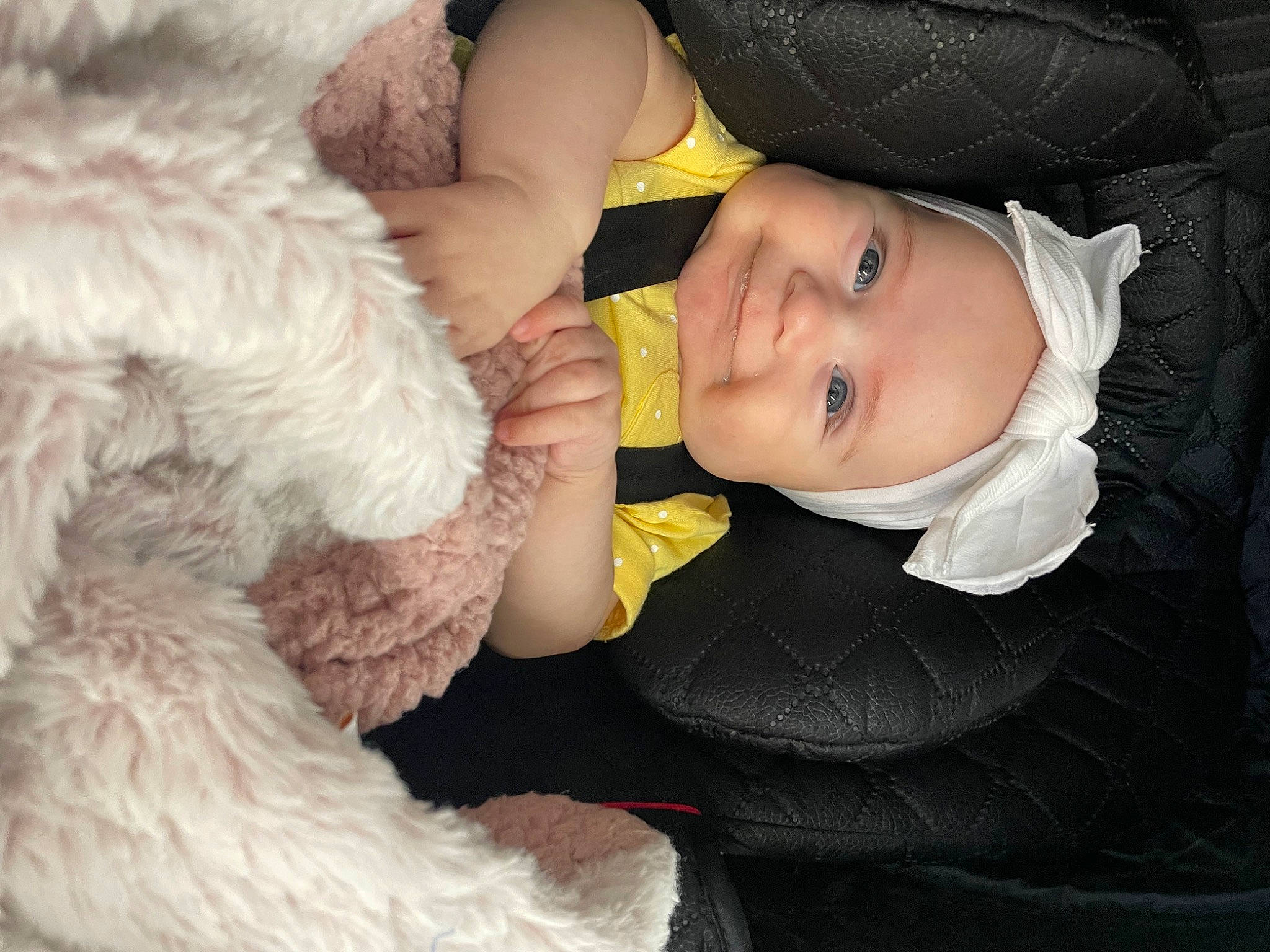 Kartier joined the competition — help win amazing prizes! baby, baby_products, baby_toddler_clothing, beauty, cheek, child, comfort, companion_dog, finger, fur_clothing, gesture, hand, happy, headgear, headwear, iris, joy, nose, outerwear, person