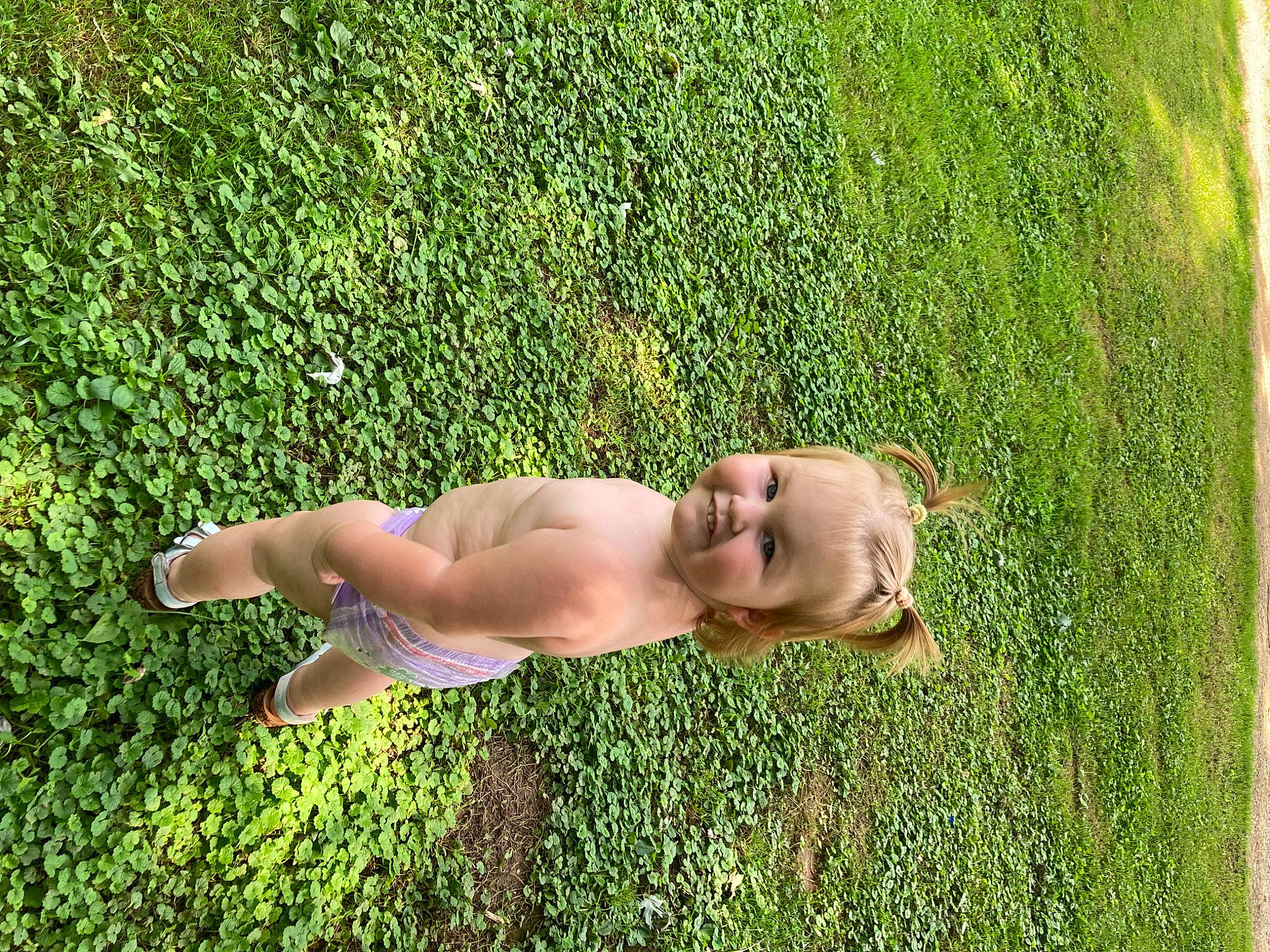 Crystal is registered to the contest to win money with this photo: art, barechested, chest, dress, elbow, fawn, grass, grass_family, grassland, groundcover, happy, human_leg, joy, lawn, leisure, meadow, people_in_nature, person, plant, prairie
