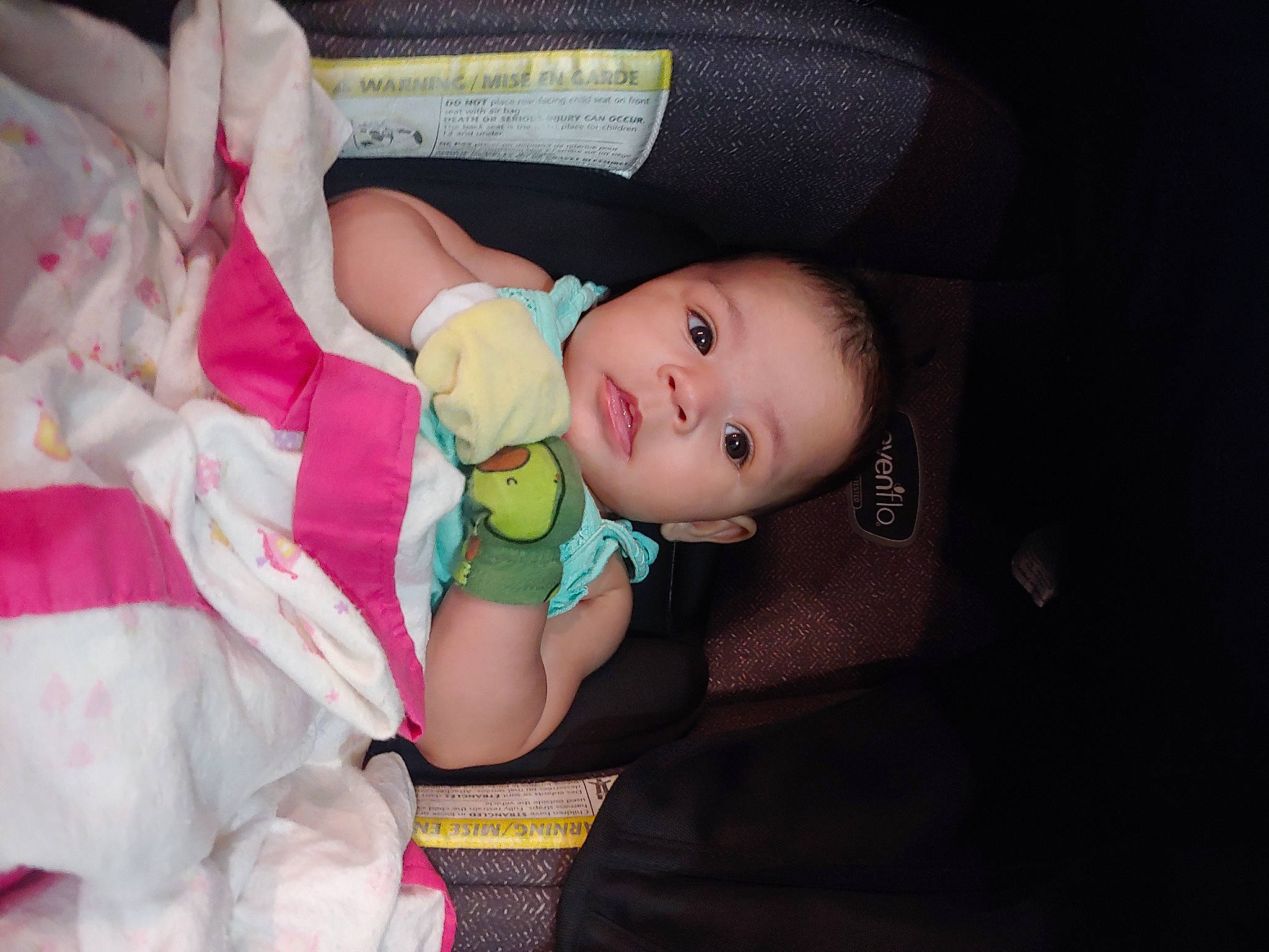 Gabriella joined the competition — help win amazing prizes! baby, baby_carriage, baby_products, baby_toddler_clothing, cheek, child, comfort, flash_photography, fun, happy, nail, person, room, sitting, skin, toddler