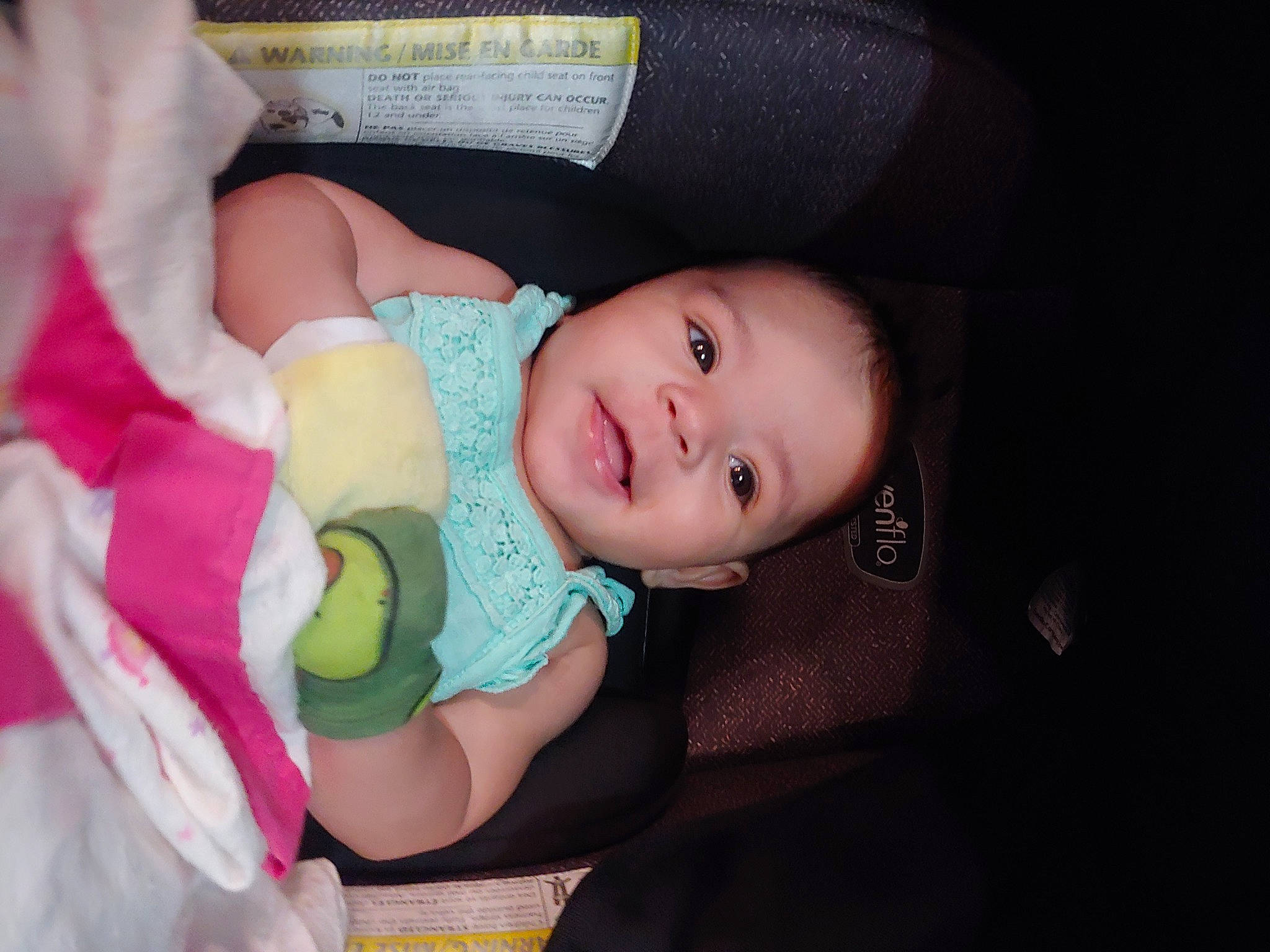 Gabriella joined the competition — help win amazing prizes! baby, baby_products, baby_toddler_clothing, cheek, child, comfort, flash_photography, fun, happy, human_body, iris, nail, person, room, sitting, skin, thigh, toddler