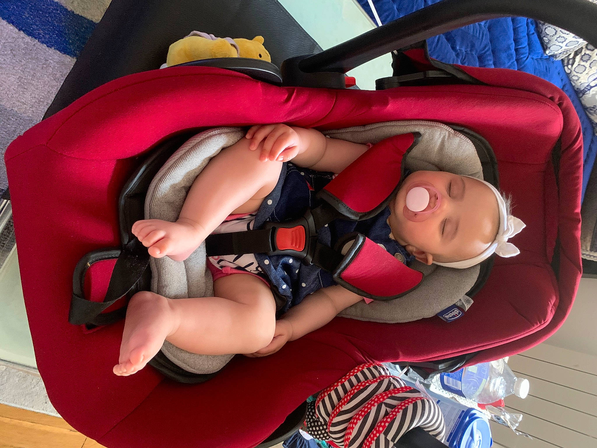 Celya participe au concours pour gagner de l'argent avec cette photo : auto_part, automotive_design, automotive_exterior, baby, baby_carriage, baby_products, car, car_seat, comfort, finger, fun, lap, leg, motor_vehicle, person, shoe, shorts, thigh, tire, toddler