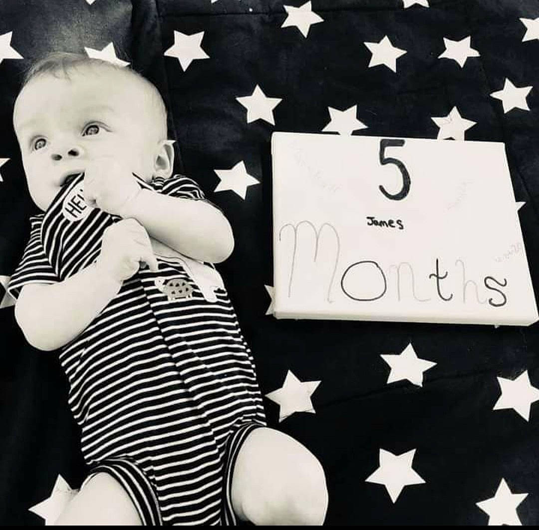 Marshall is registered to the contest to win money with this photo: baby, black, black_and_white, child, design, happy, monochrome, monochrome_photography, pattern, person, photography, play, style, toddler